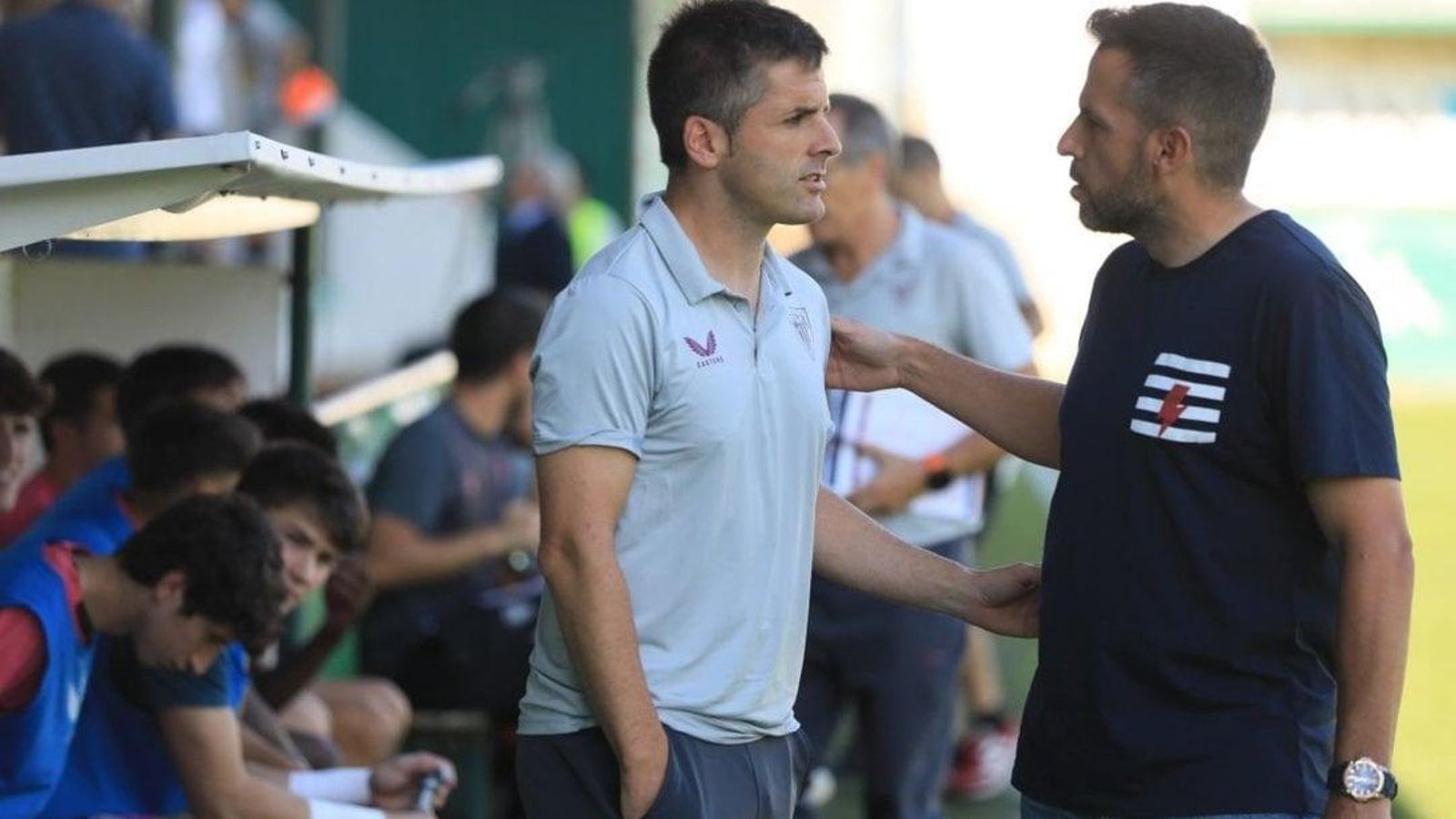 Raúl Jardiel, a la derecha