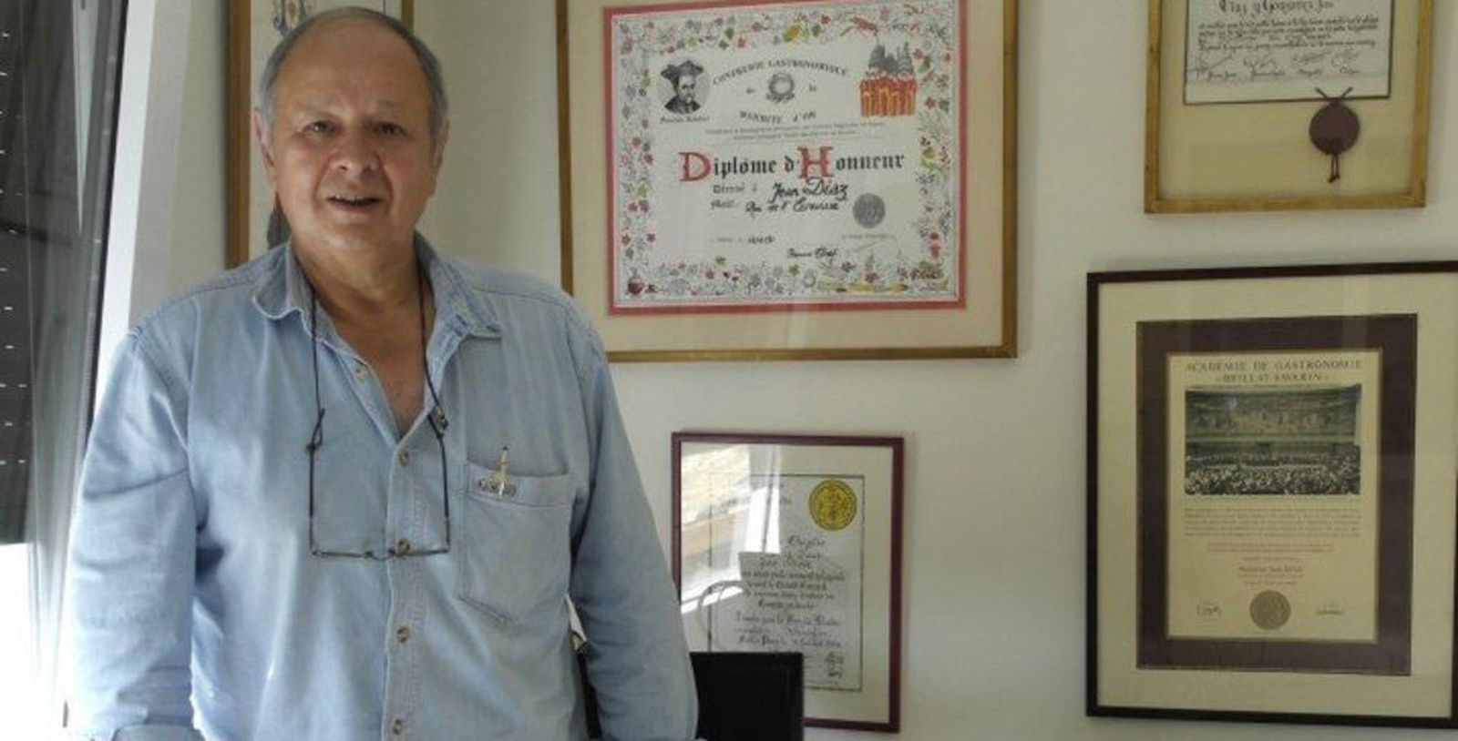 Juan Díaz llegó a regentar cinco restaurantes en la capital francesa y sirvió a comensales como Anthony Quinn, Sophia Loren o Gabriel García Márquez.
